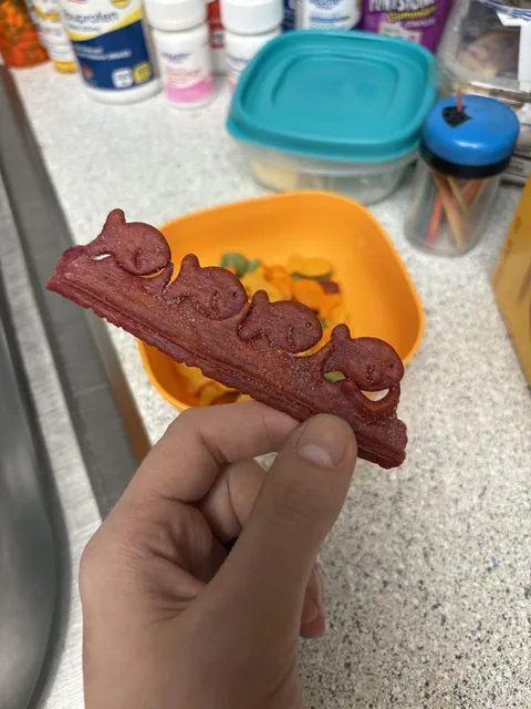 Goldfish processing error made it into the box