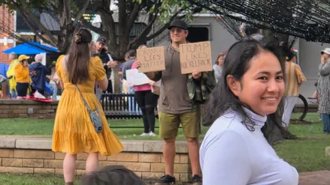 No Kings Event in Bentonville, Arkansas