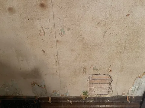 Historic 1908 Home Restoration: Wallpaper Removal, Plaster Repair, Skim Coat to Paint