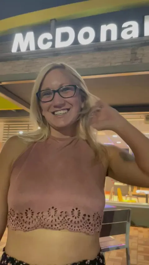 Sucking and fucking at McDonalds