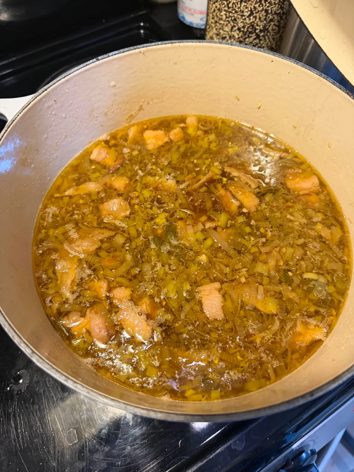 Chop Your Head Off Soup [homemade]