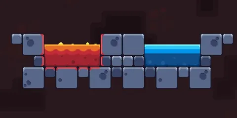 A little rough, but a simple 8 frame lava 🌋 and water 🌊 tile.