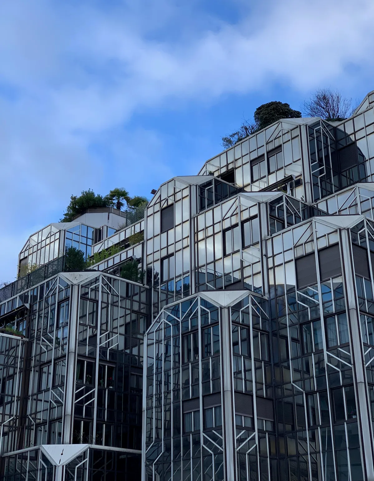 These buildings I saw while wandering in Paris a couple years ago..