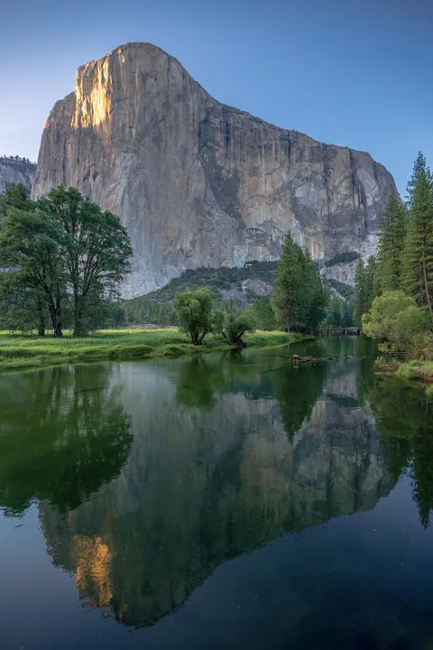 Reflecting with El Capitan, Yosemite National Park [OC][3589x5383]