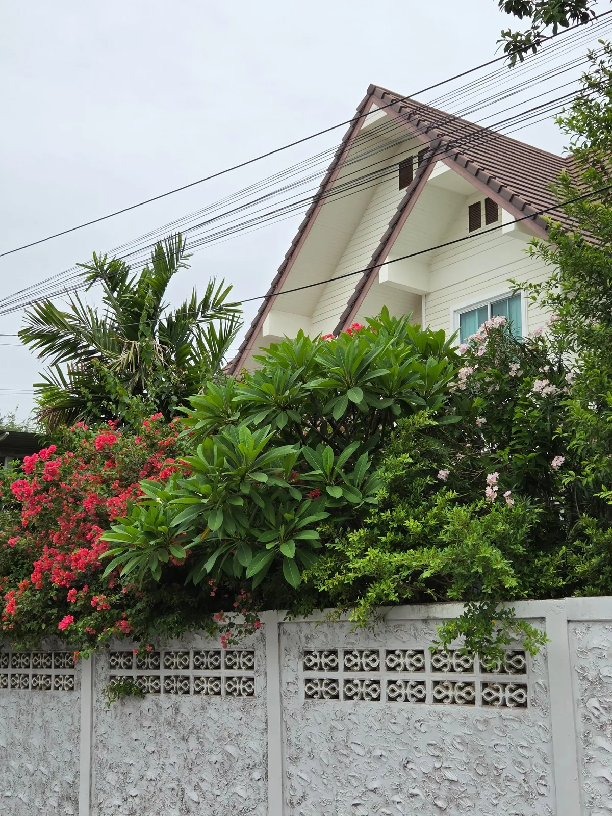 An exceptionally maintained thai village