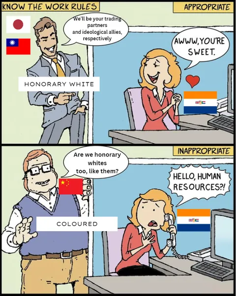 The Apartheid Government’s "Vibe Check" on East Asia