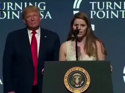 To walk away from Trump and not have to kiss him