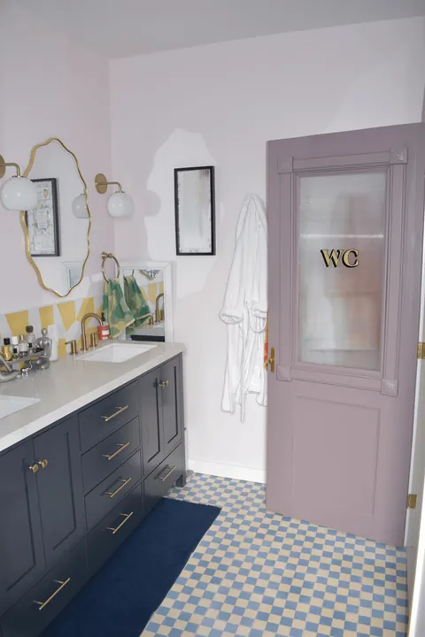 It took a year, but the living room, office, bedroom, and bathroom are all done.