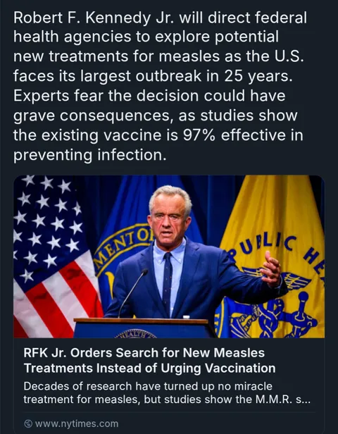 Robert Fucking Kennedy Jr.