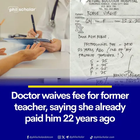 "PAID 22 YEARS AGO" Former Student Becomes Doctor, Repays Favorite Teacher in the Most Heartwarming Way