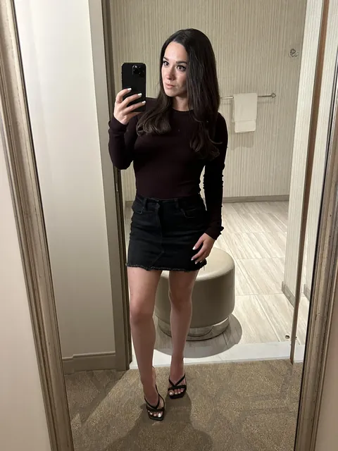 Dressed up and headed out for brunch. I’m definitely getting French toast.