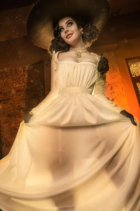 Lady Dimitrescu cosplay by me HellyValentine