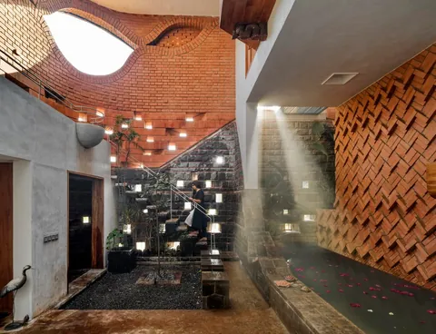 Gadi House by PMA Madhushala in the suburbs of Pune, India