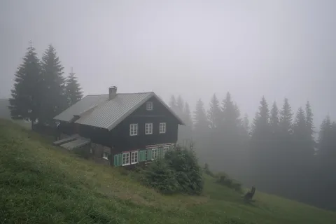 A mountain cottage, Krkonoše, Czech Republic