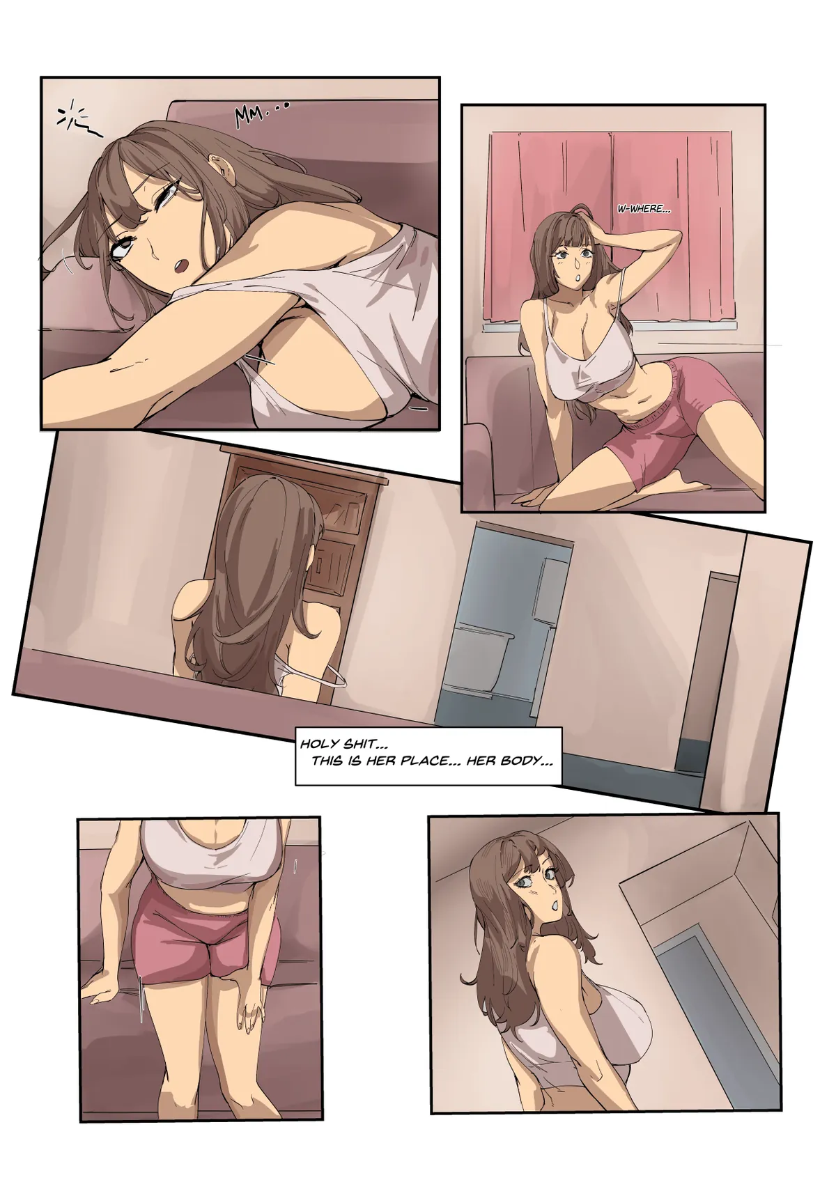 Welcome to Try Another Life, the app that lets you step into the shoes of others for a price. | Full comic on Possession Hub