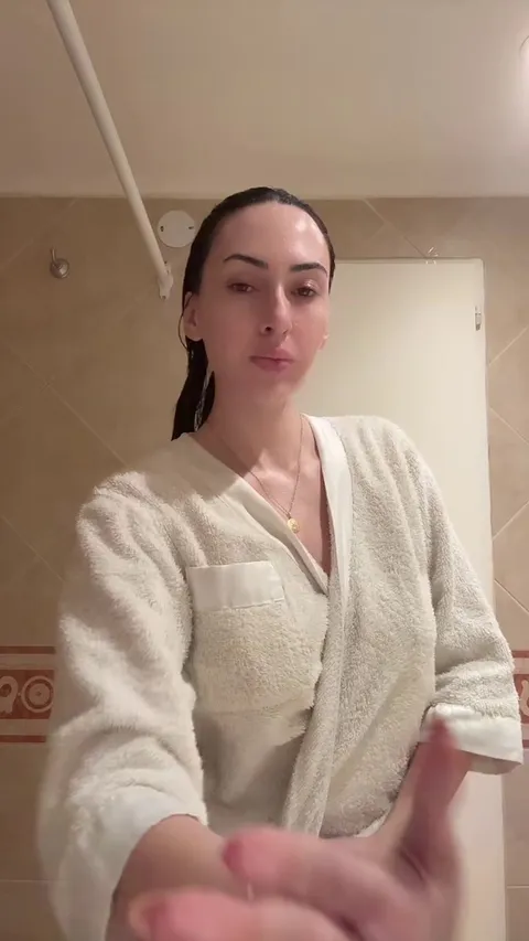 cute towel reveal