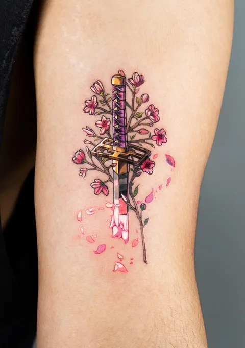 First tattoo (fresh) done at 3-layer studio in Seoul, S. Korea