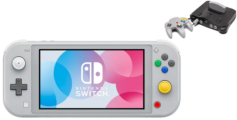 I'm enjoying doing it! So this is my first concept version of a Nintendo Switch Lite, and to honor my first console at all, here it goes: The N64 Edition :D