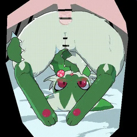 Floragato loving the new position~ [MF] (sky necko)