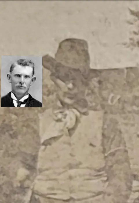Possible never before seen Billy The Kid and Doc Surlock photo.