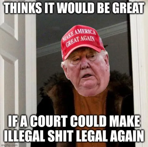 Pedo Scumbag Tariff Buffoon