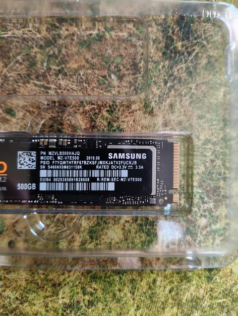 The random numbers and letters on my M.2 drive say something interesting