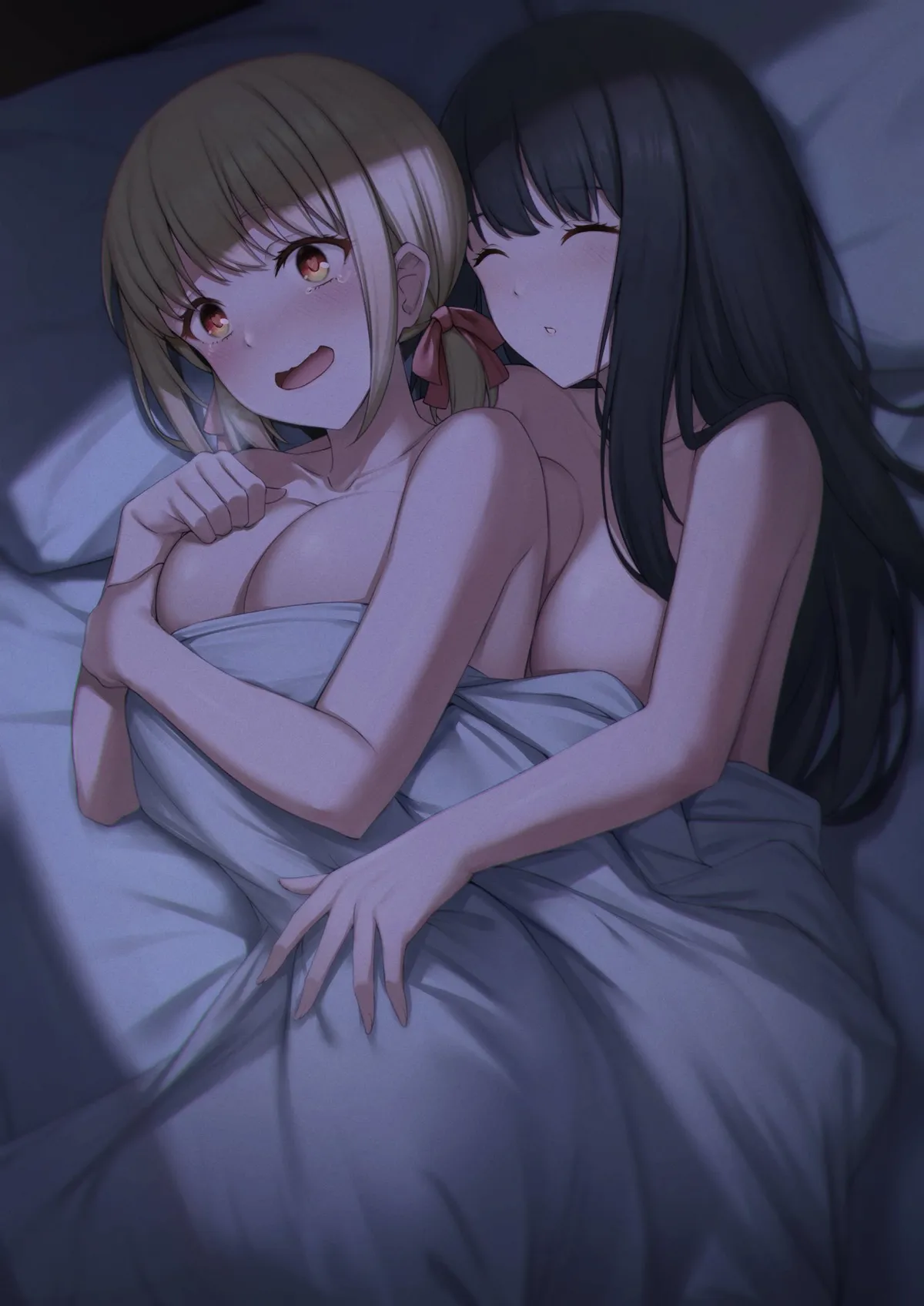 Sleeping together [Lycoris Recoil]