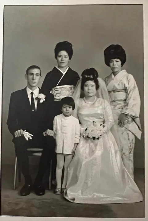 My grandmother in 1960’s Okinawa. Her marrying my grandfather, and the family that banished her for it.