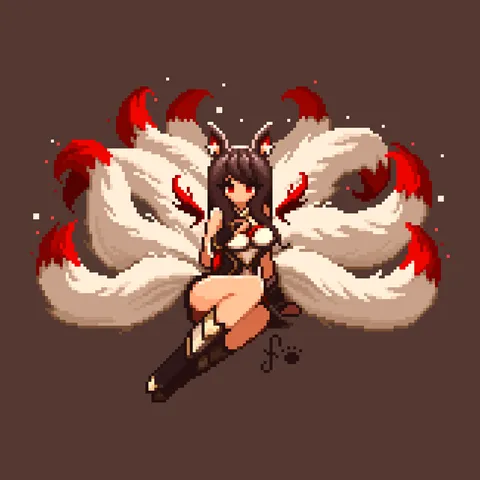 Fanart Ahri - Faker Skin