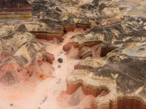 Overlanding Angola: Insane rock formations, waterfalls and a hauntingly beautiful coast