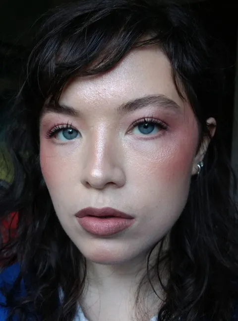 blush draping inspired by Katie Jane Hughes