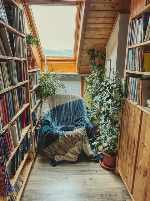 This nook in our library.