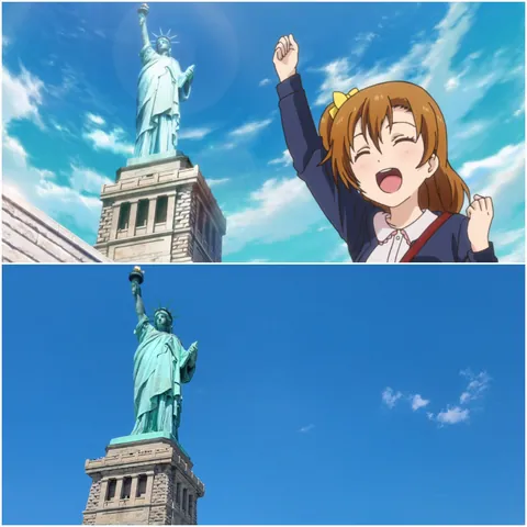 I flew from Japan to New York and went on 3 anime pilgrimages!