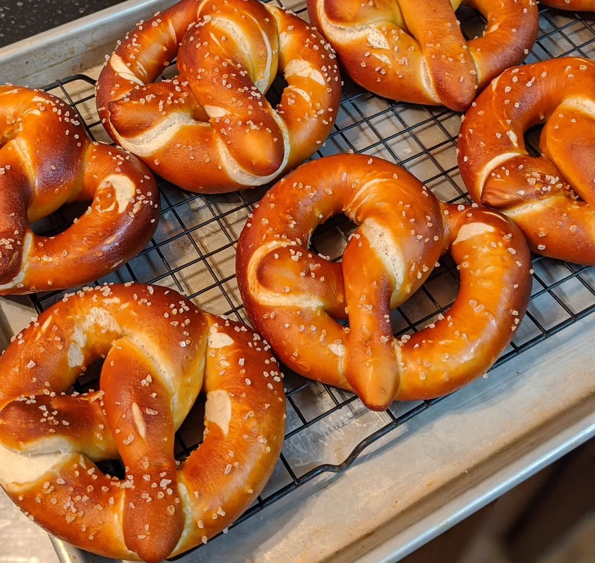 I've finally perfected my pretzel recipe