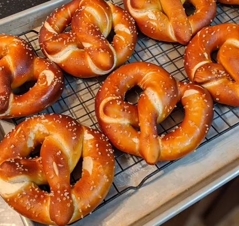 I've finally perfected my pretzel recipe