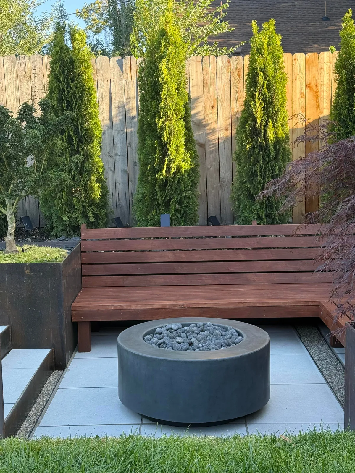 Backyard Sunken Fire Pit – Finally Done After 8 Months