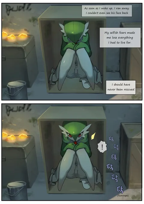 The gardevoir who loved her trainer too much <3
