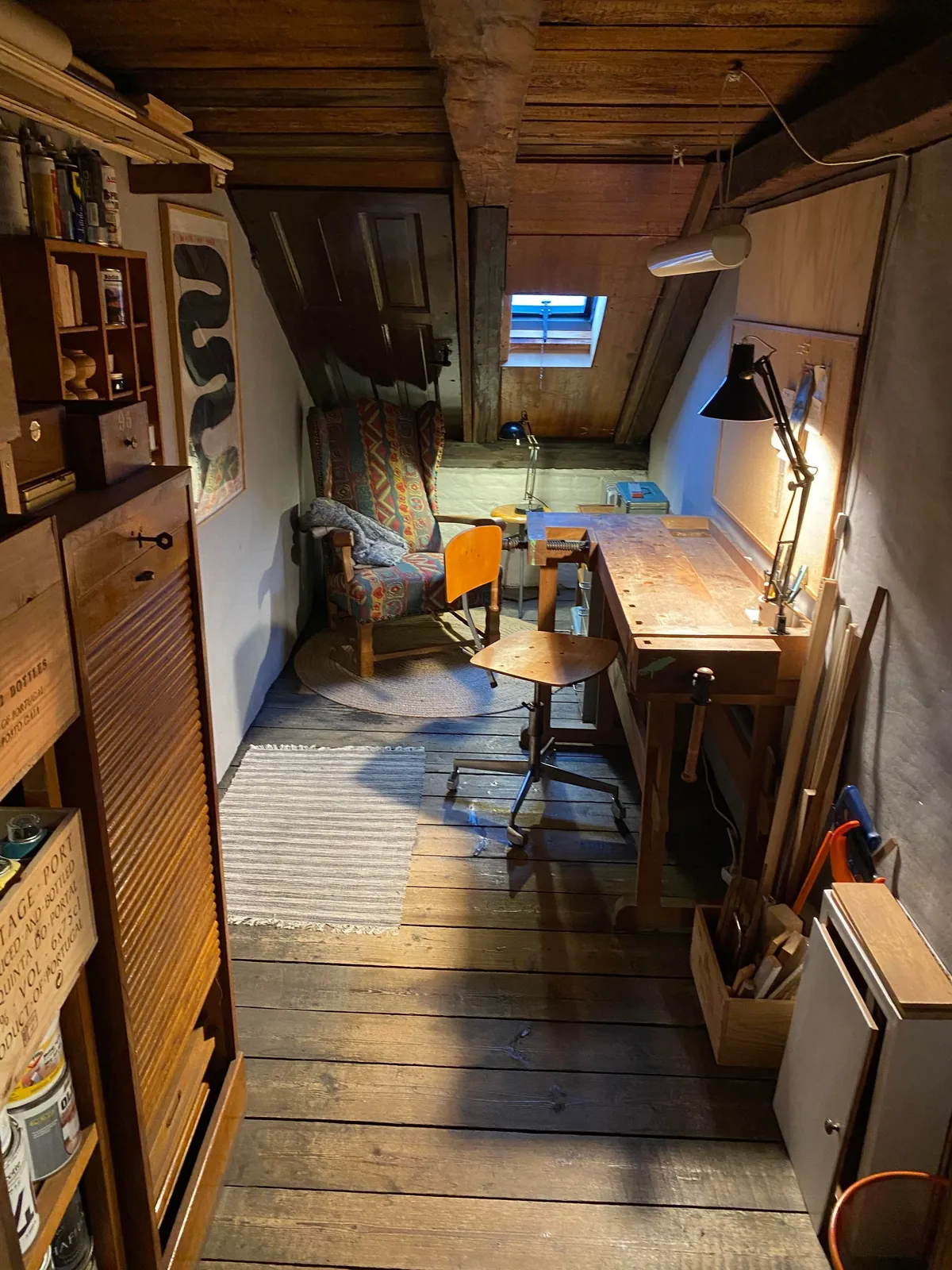 Update: My secret old attic workspace in Copenhagen, Denmark