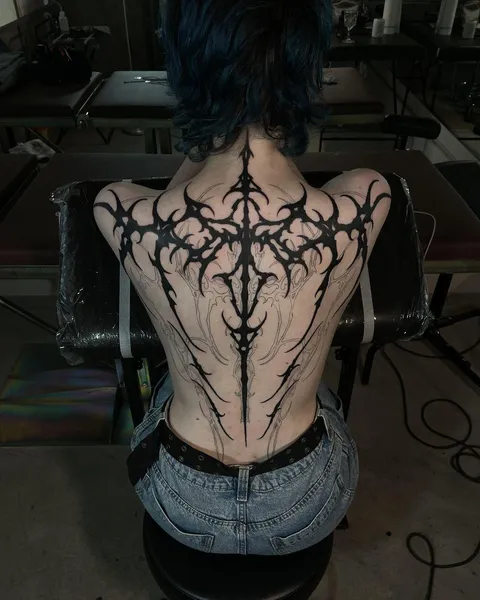 Back Tattoo Done by Anton in Stroom, Kyiv, Ukraine