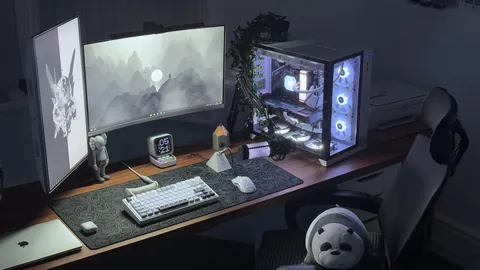 My setup as a visual artist