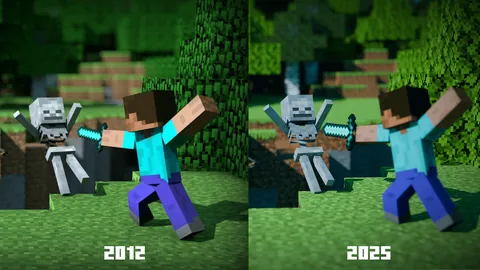 I recreated this iconic 2012 wallpaper in 2025