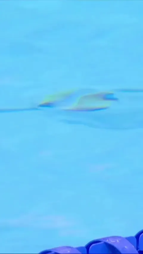 Olympic swimming cap stuck in pool? No worries, we got a guy 🏊‍♂️ 