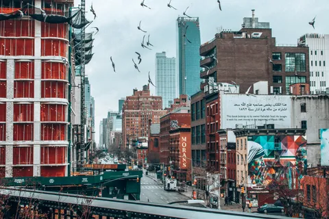 December in New York. Such amazing views on every turn