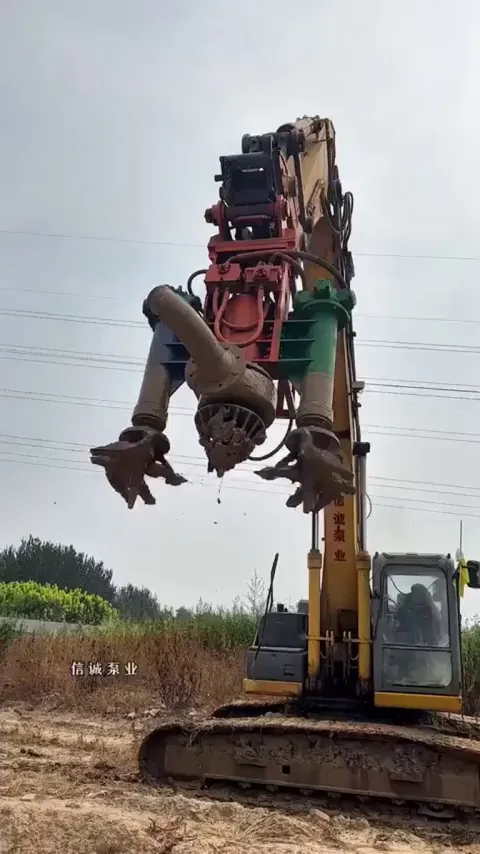 A Hydraulic Slurry Pump In Action