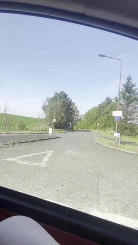 I think about ten other drivers seen me