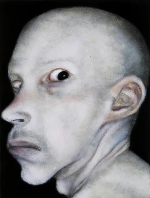 The Unsettling Gaze, Me, Oil on Canvas, 2004