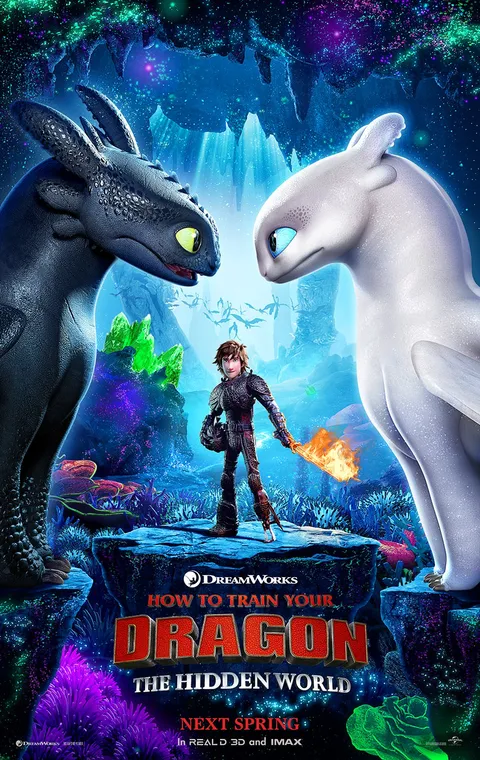 How to Train Your Dragon 3 - Official Poster