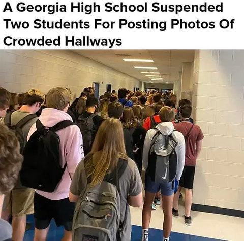 Suspended for showing the truth?