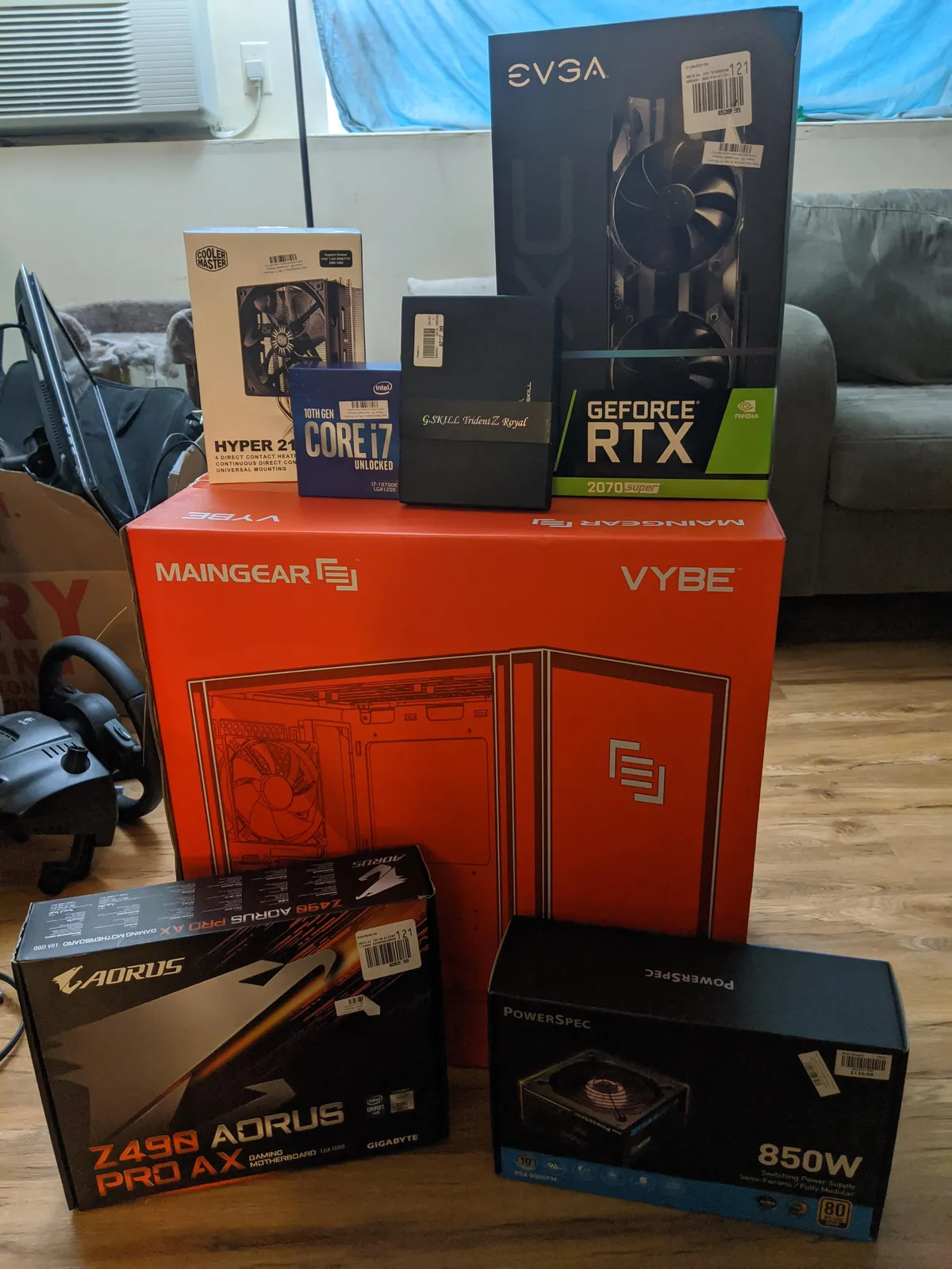 My father got me my first PC in 1992 and encouraged my love of computers. He's being taken off life support today (coma), and I can't be there (high risk). My wife insisted on a drive to Micro Center to give me something to do. This one's for you, Dad.