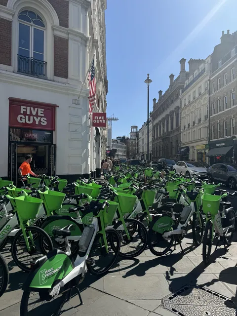 The Lime Bike situation in London is getting ridiculous